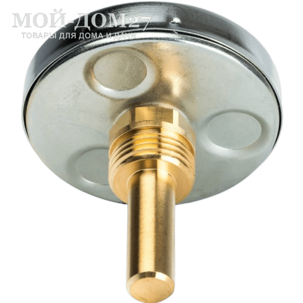 Термометр с погружной гильзой 0-120°С | Мой-Дом27 | Показывает текущую температуру теплоносителя от 0 до 120 градусов
Подходит для установки в котлы Каракан и Кобальт.